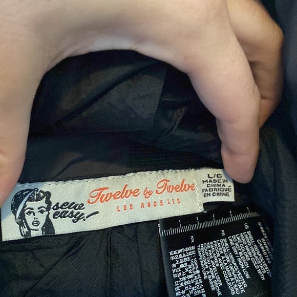 Black MIDI Skirt, Zipper Back, Size L, Excellent Conditon - Picture 4 of 8